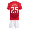Manchester United Manuel Ugarte #25 Heimtrikot 2024-25 Kurzarm (+ kurze hosen)